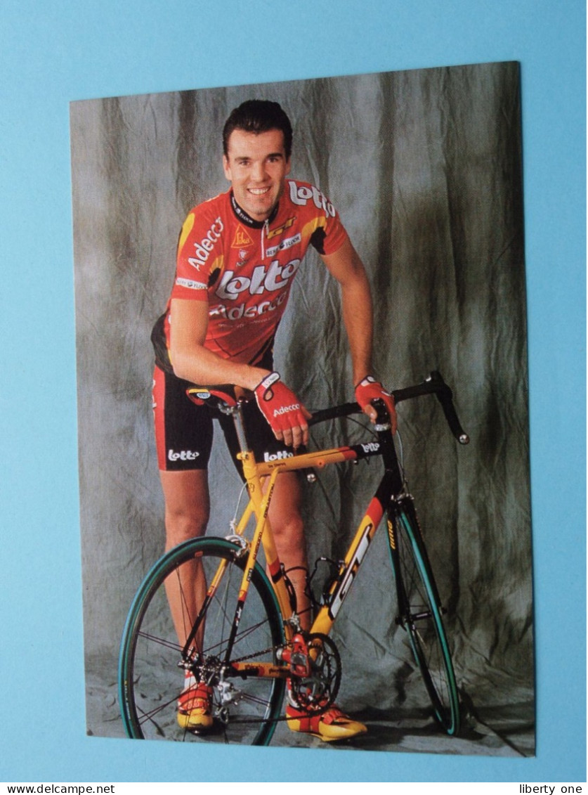 Hendrik VAN DIJCK > LOTTO - ADECCO Team ( Zie / Voir SCANS ) Format CP ( Edit.: Print 2001 ) ! - Wielrennen