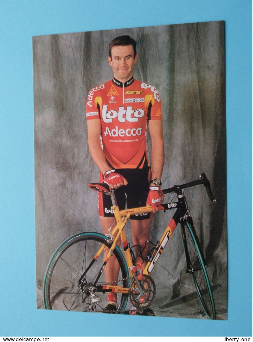 Serge BAGUET > LOTTO - ADECCO Team ( Zie / Voir SCANS ) Format CP ( Edit.: Print 2001 ) ! - Cycling