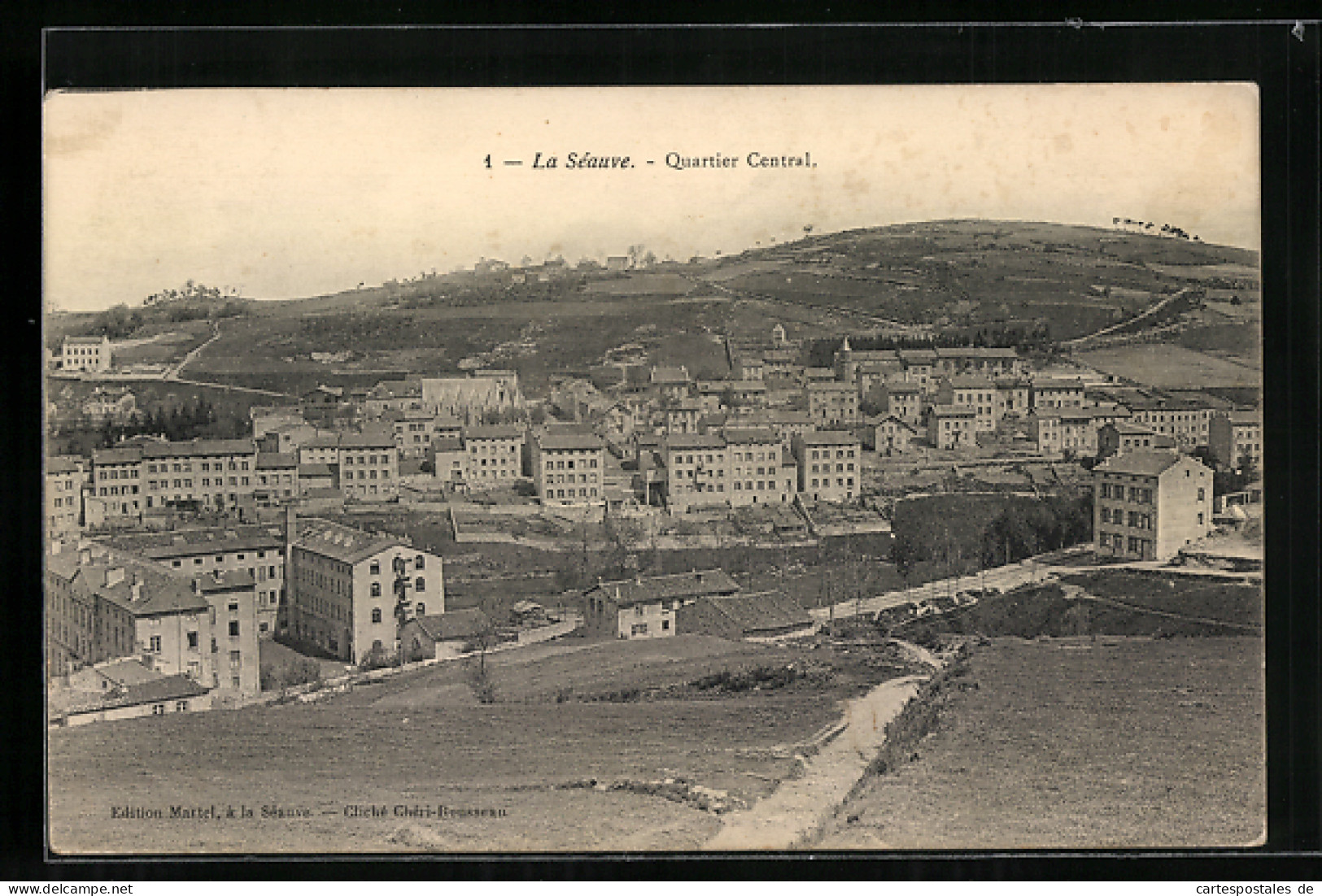 CPA Le Séauve, Quartier Central  - Autres & Non Classés