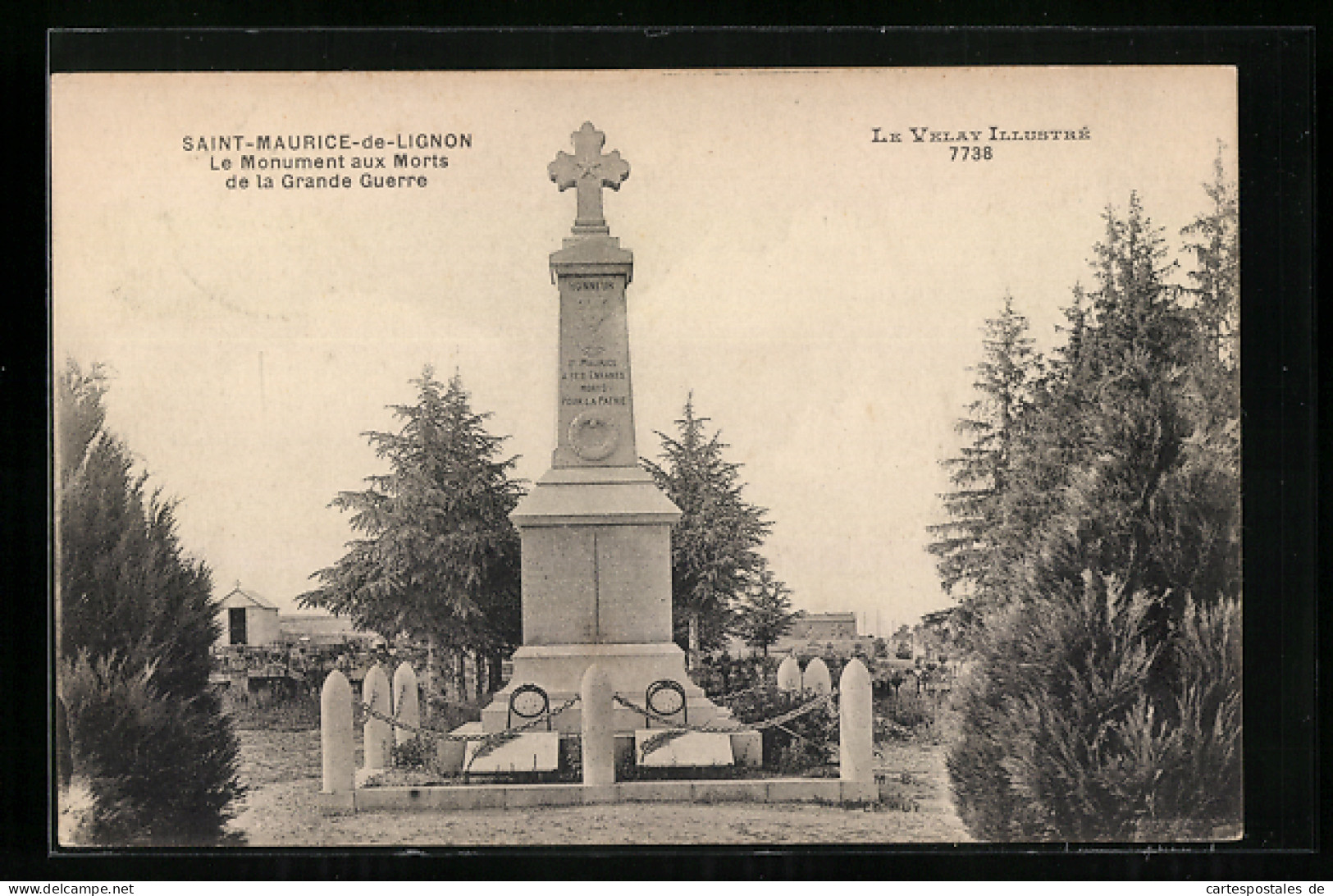 CPA Saint-Maurice-de-Lignon, Le Monument Aux Morts De La Grande Guerre  - Otros & Sin Clasificación