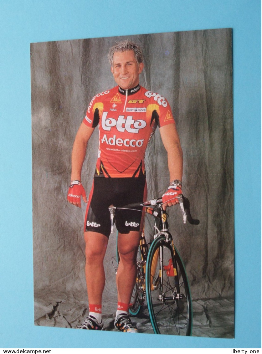 Jeroen BLIJLEVENS > LOTTO - ADECCO Team ( Zie / Voir SCANS ) Format CP ( Edit.: Print 2001 ) ! - Radsport