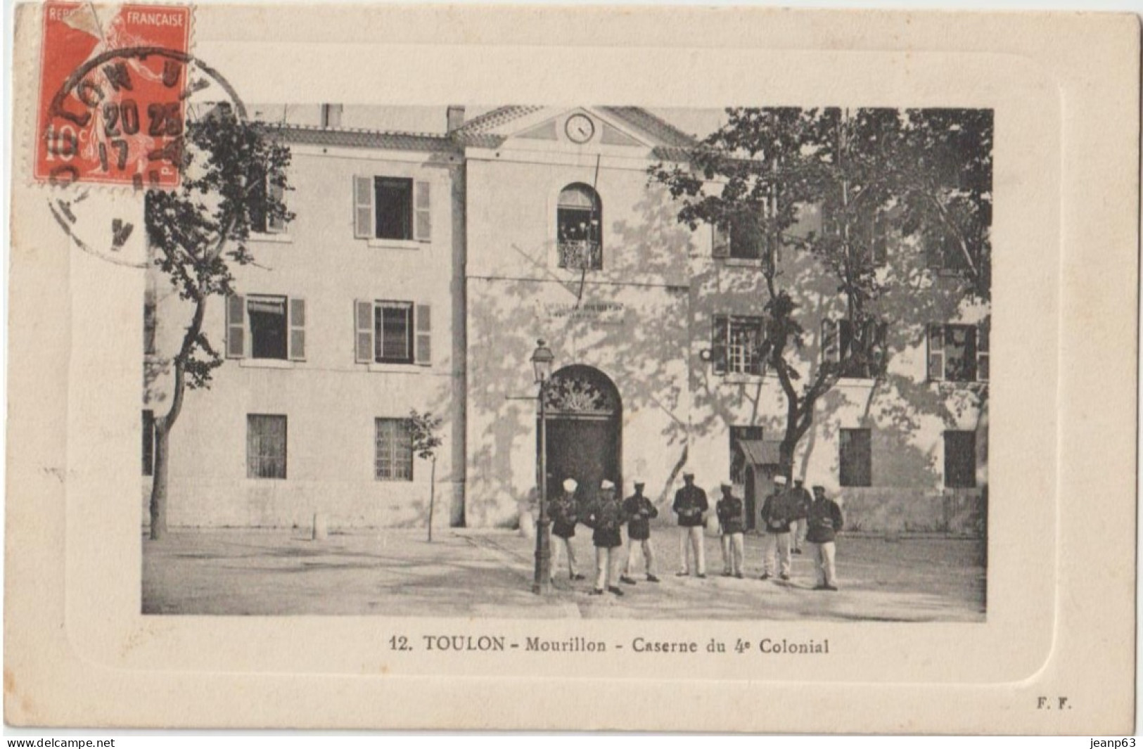 12. TOULON - Mourillon - Caserne Du 4e Colonial - Toulon