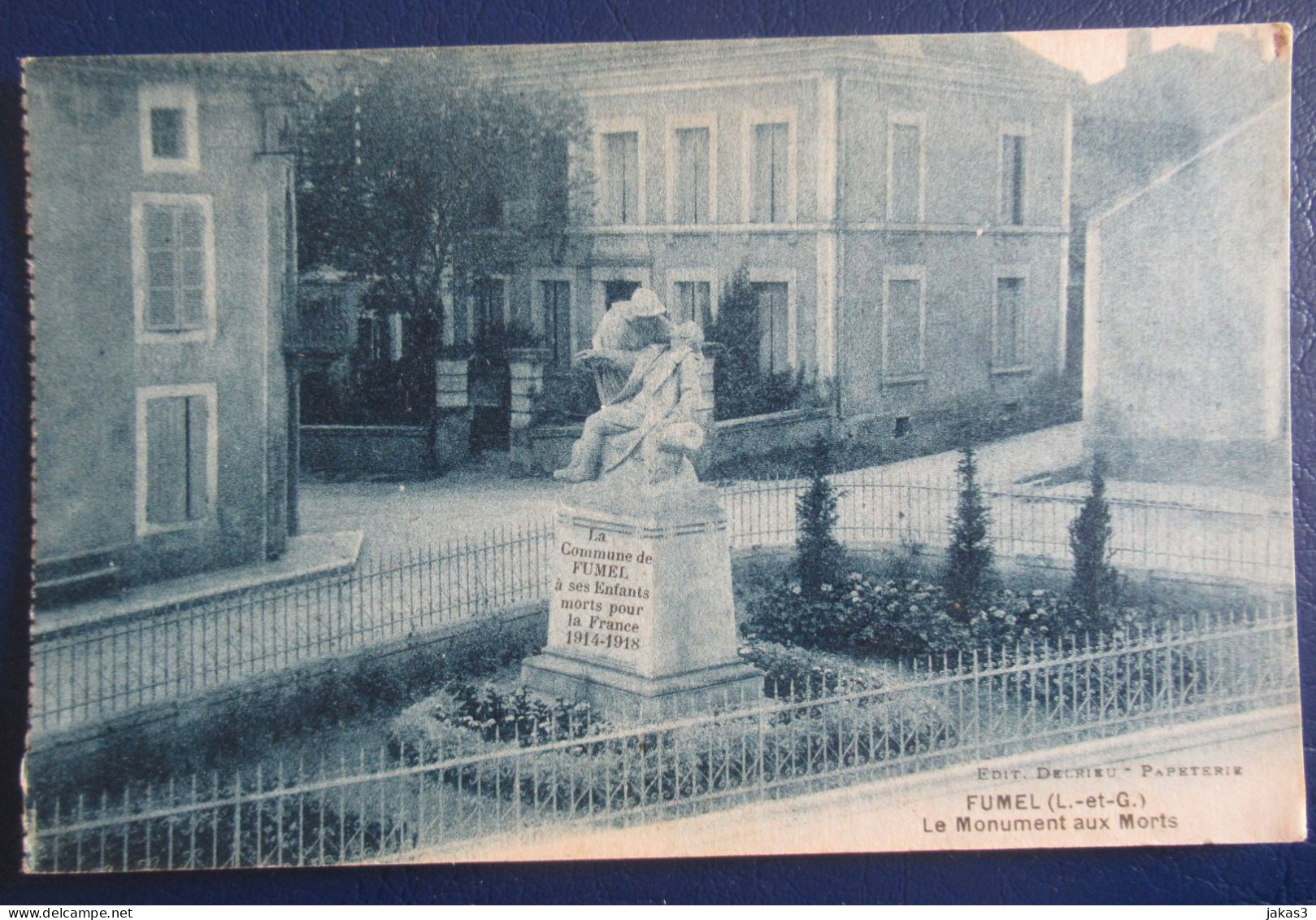 CPA  CARTE POSTALE  MONUMENT AUX MORTS DE FUMEL ( LOT ET GARONNE - 47  ) - Oorlogsmonumenten