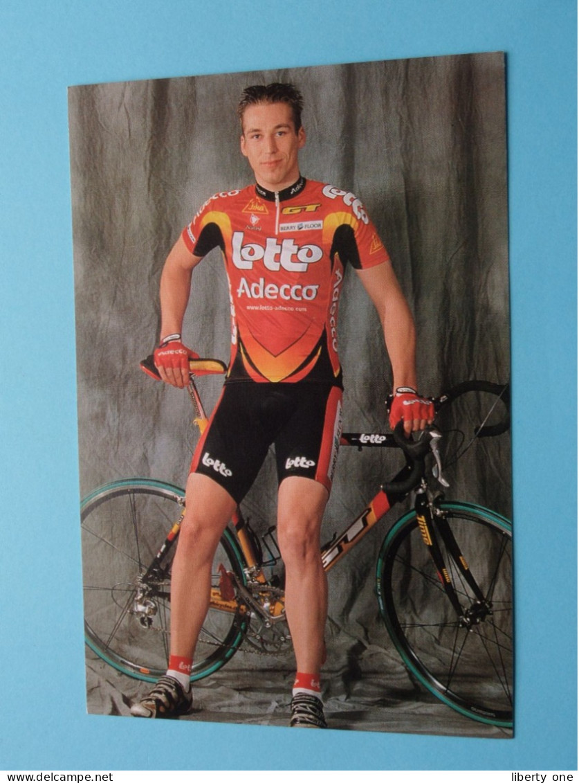 Fulco VAN GULIK > LOTTO - ADECCO Team ( Zie / Voir SCANS ) Format CP ( Edit.: Print 2001 ) ! - Ciclismo