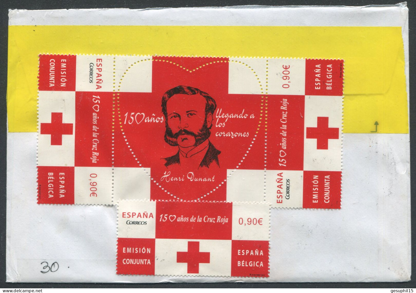 SPANIEN / Reko Brief Von 08350-Arenys De Mar Nach 8292 Neudau In Österreich Mit Mehreren MiNr. 4827 - Red Cross