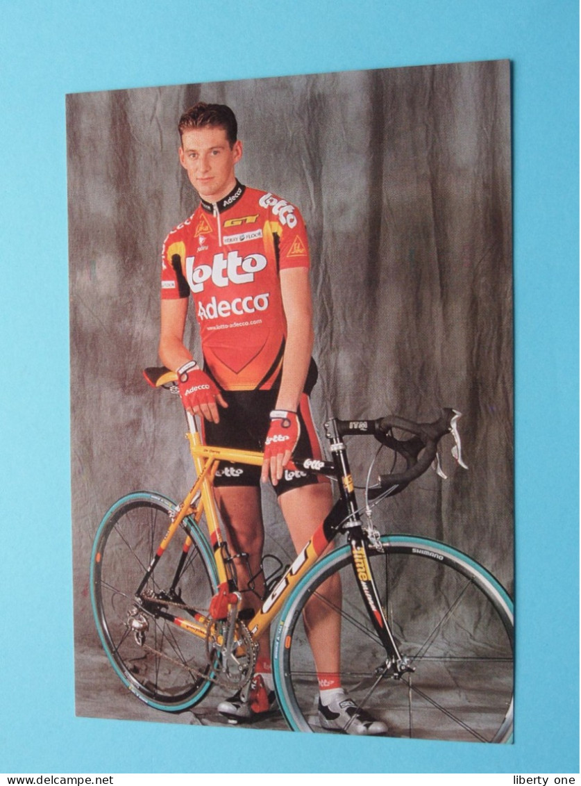 Wesley VAN SPEYBROECK > LOTTO - ADECCO Team ( Zie / Voir SCANS ) Format CP ( Edit.: Print 2001 ) ! - Cycling