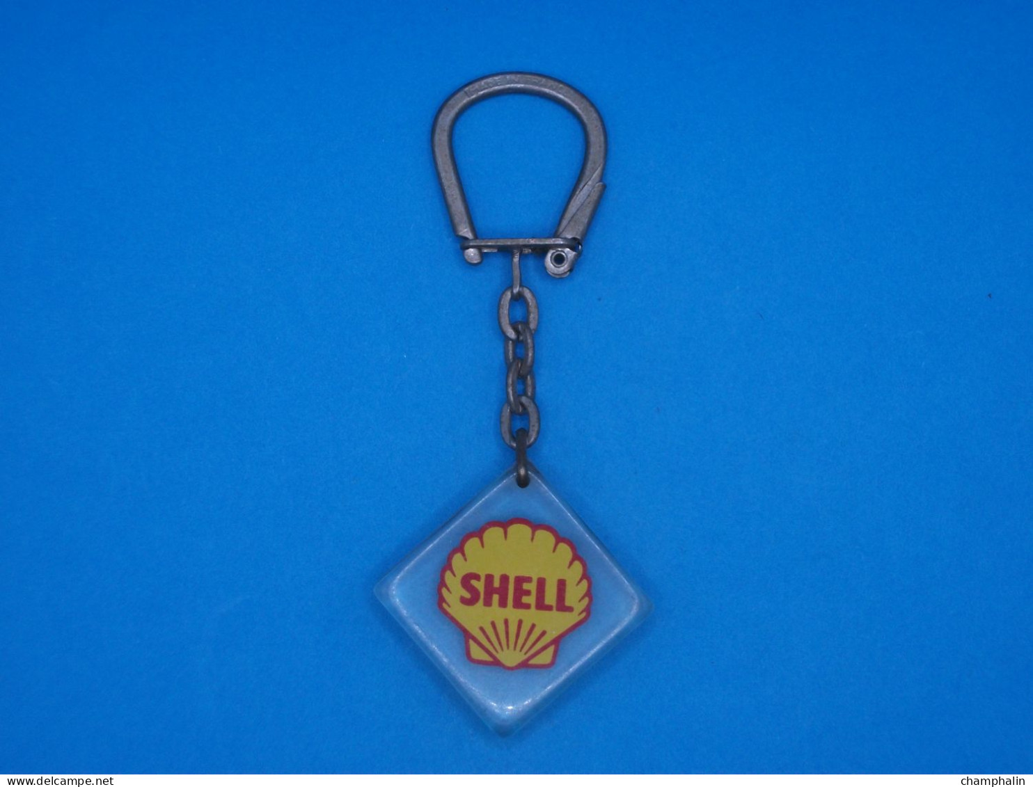 Porte-clé Plastique - Shell - Produits Pétroliers - Années 50-60 - Coquillage - Porte-clefs