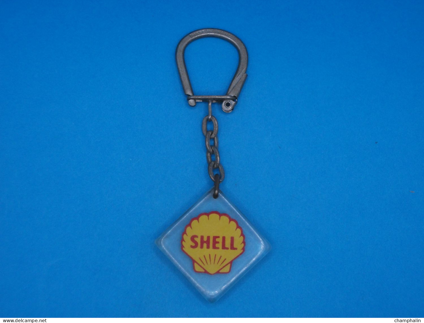 Porte-clé Plastique - Shell - Produits Pétroliers - Années 50-60 - Coquillage - Schlüsselanhänger