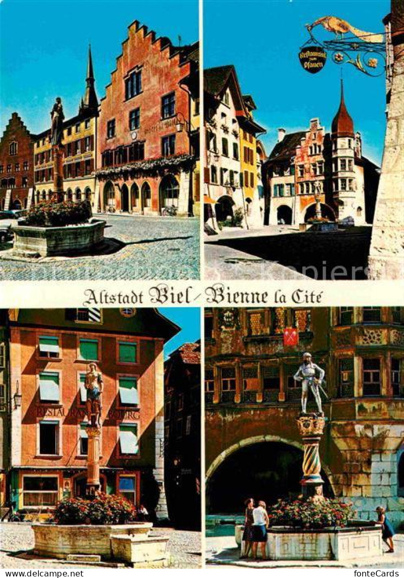 12719188 Biel Bienne Altstadt Brunnen Biel - Other & Unclassified
