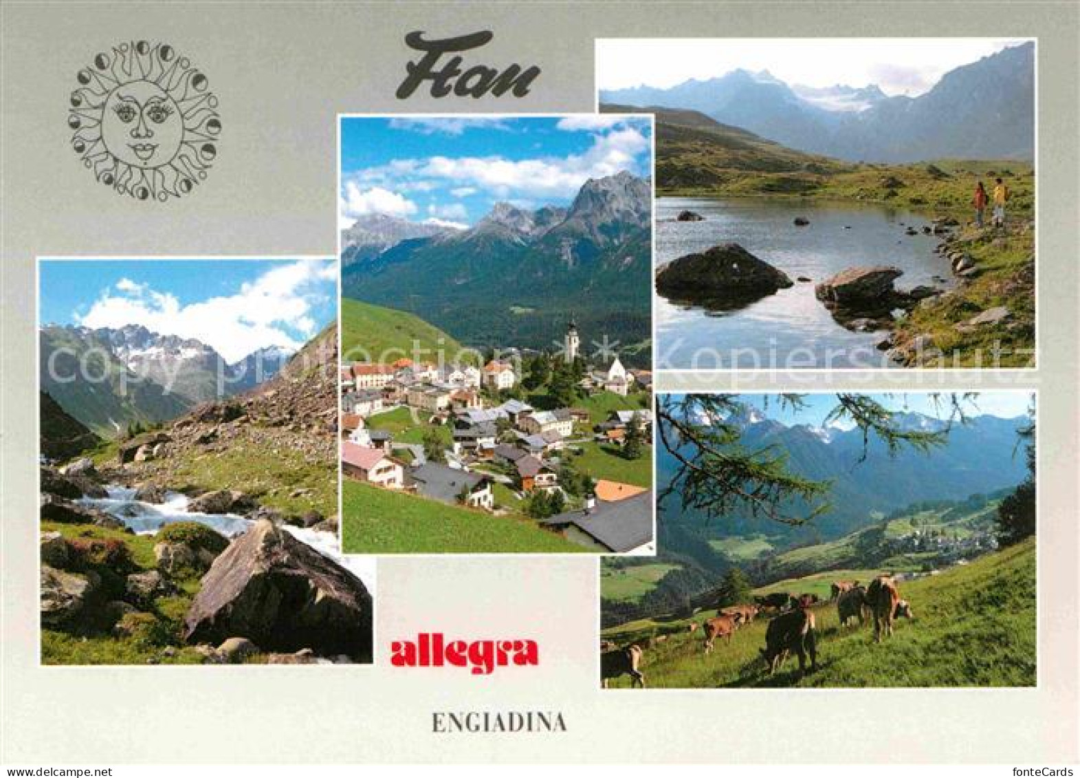 12715794 Ftan Lischanagruppe Val Tasna Mot Da Lais Piz Nair Ftan - Sonstige & Ohne Zuordnung