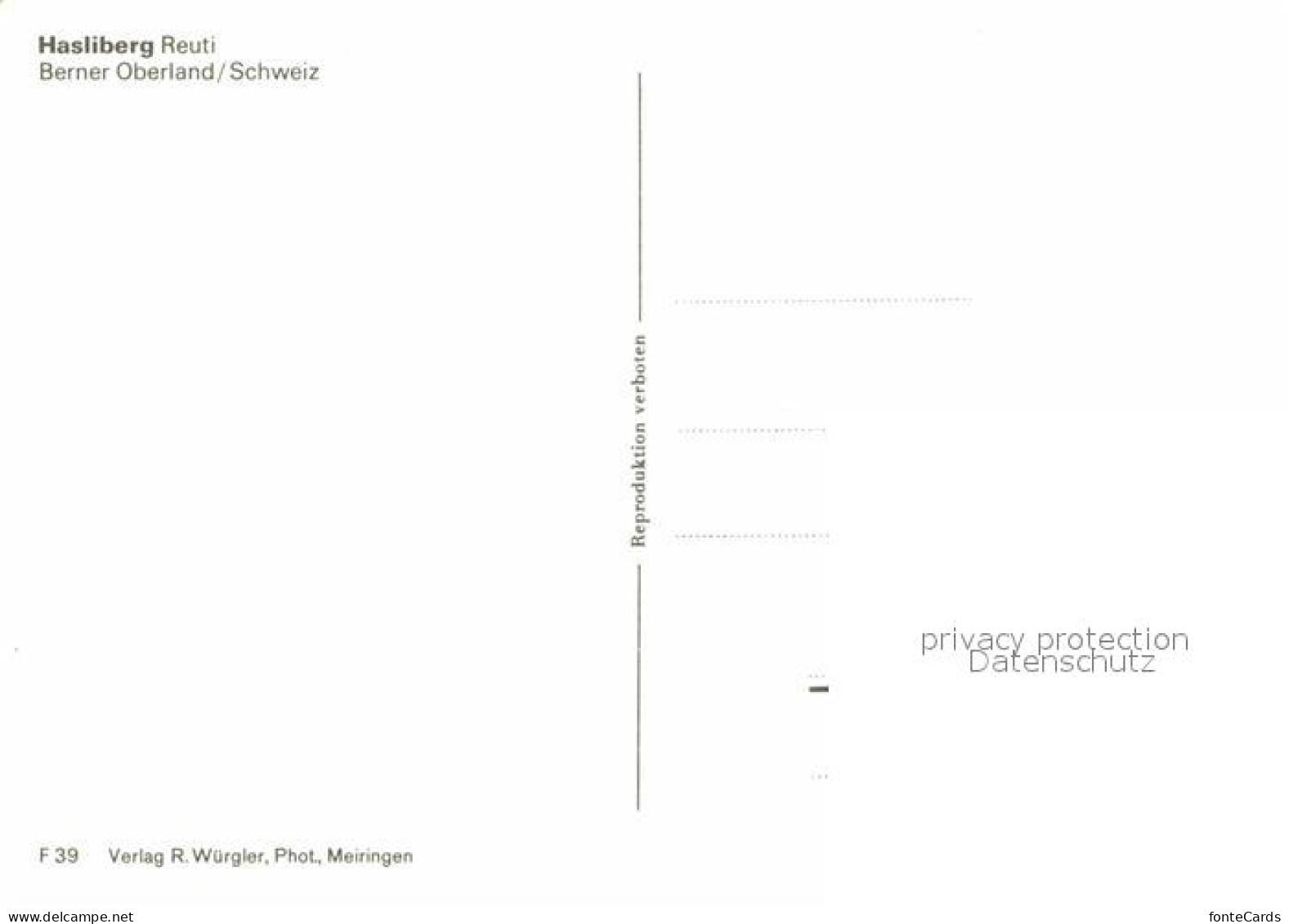 12715721 Hasliberg Bruenig BE Reuti Panorama Hasliberg Bruenig BE - Other & Unclassified