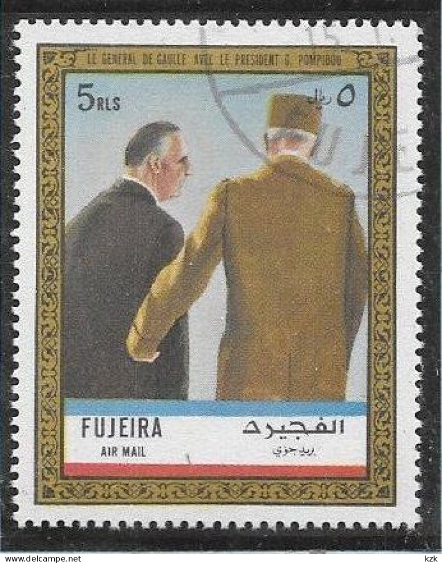 08	25 168		Émirats Arabes Unis - FUJEIRA - De Gaulle (Generaal)