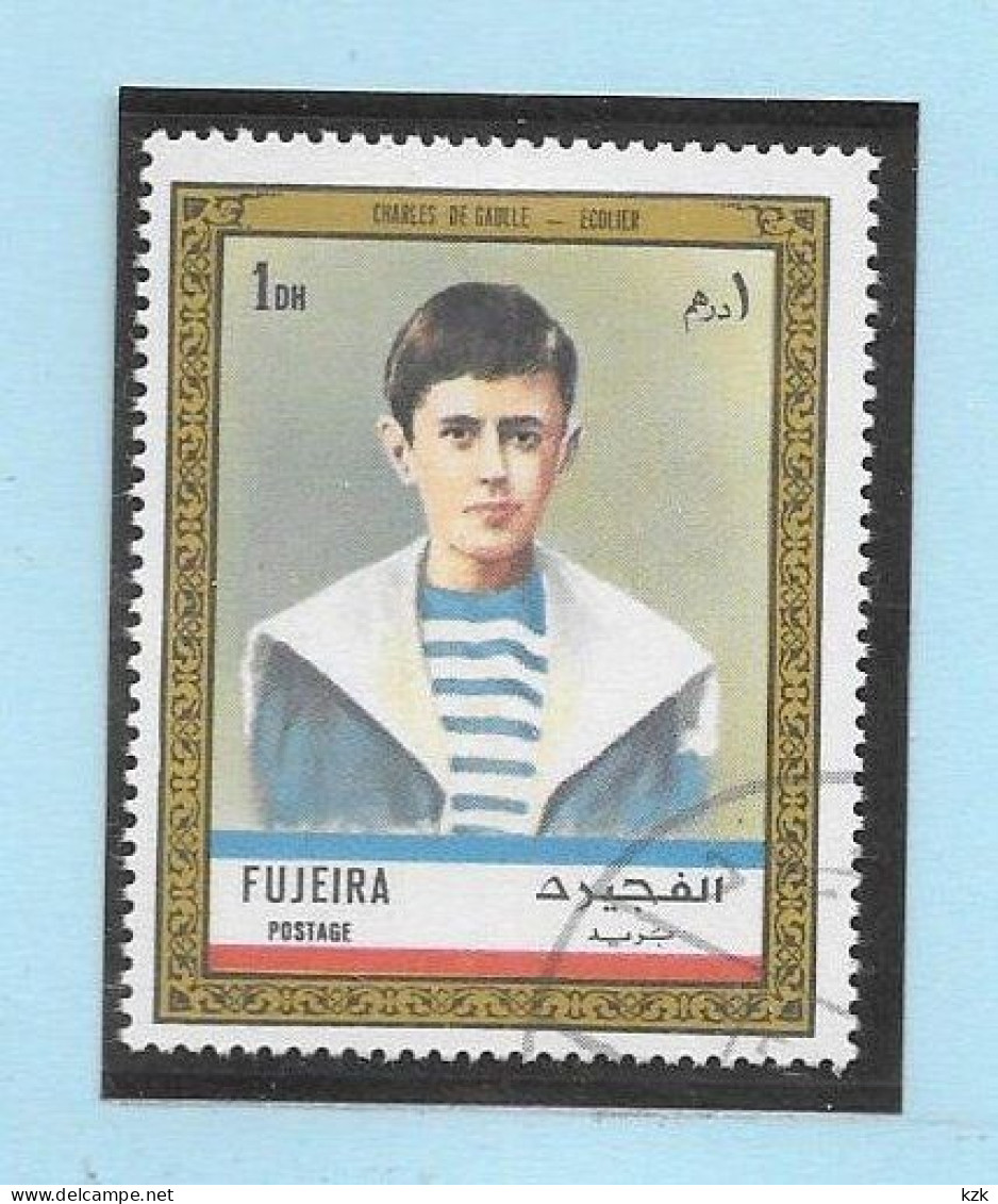 08	26  169		Émirats Arabes Unis - FUJEIRA - De Gaulle (Generaal)