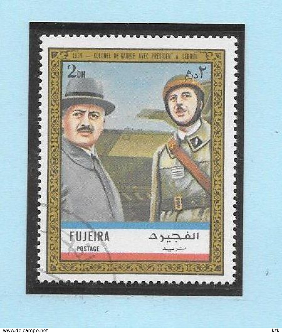 08	26 170		Émirats Arabes Unis - FUJEIRA - De Gaulle (Generaal)