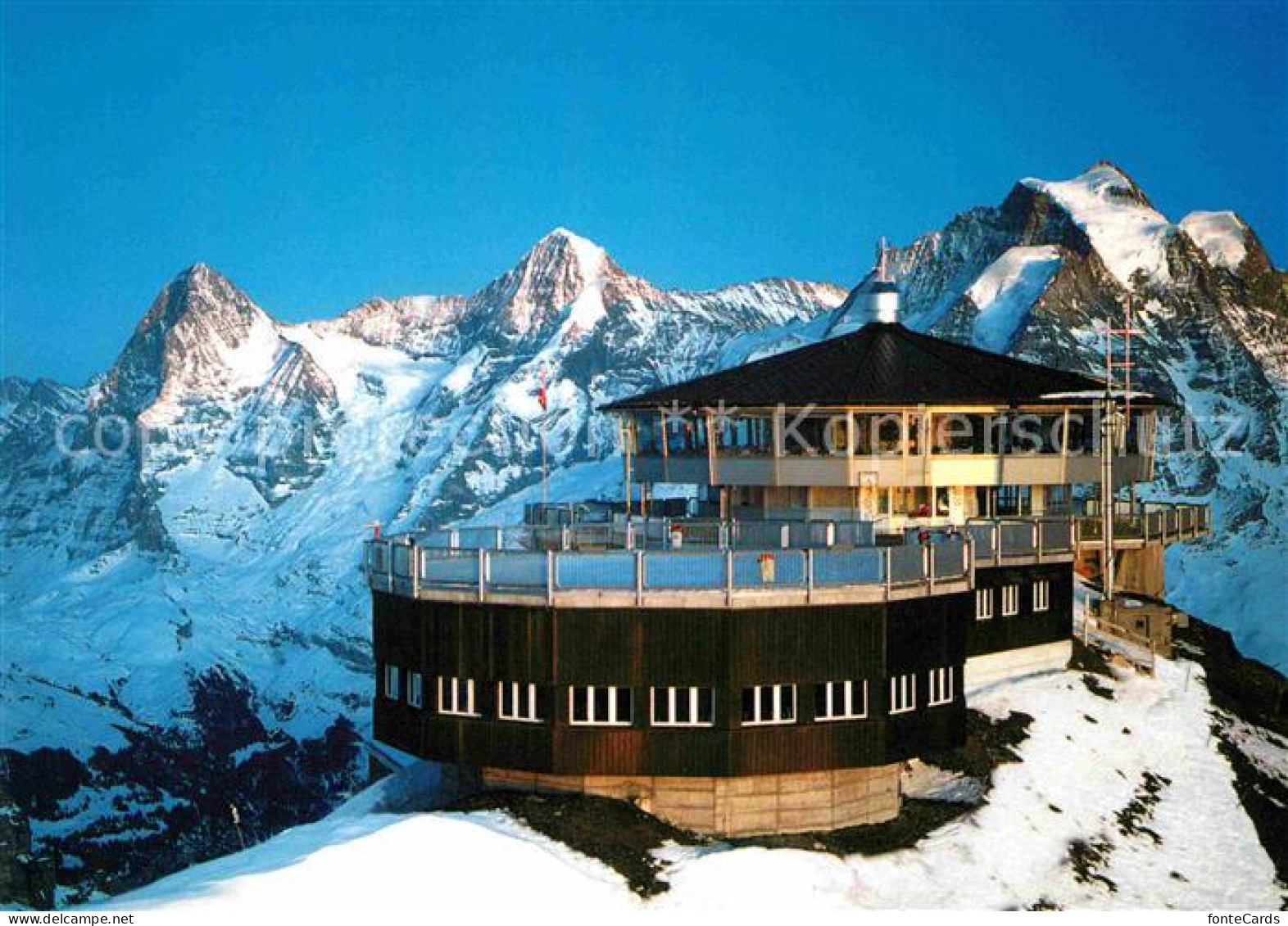 12714572 Schilthorn Muerren Panorama Bergrestaurant Berner Alpen Schilthorn Muer - Other & Unclassified