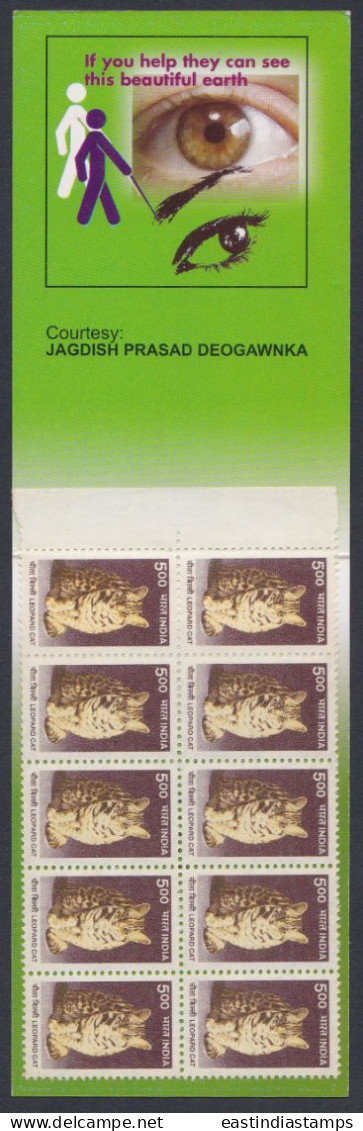 Inde India 2008 Mint Stamp Booklet Satyajit Ray, Uttam Kumar, Cinema, Film, Art, Oscar, Movie, Theatre, Drama, Blindness - Altri & Non Classificati