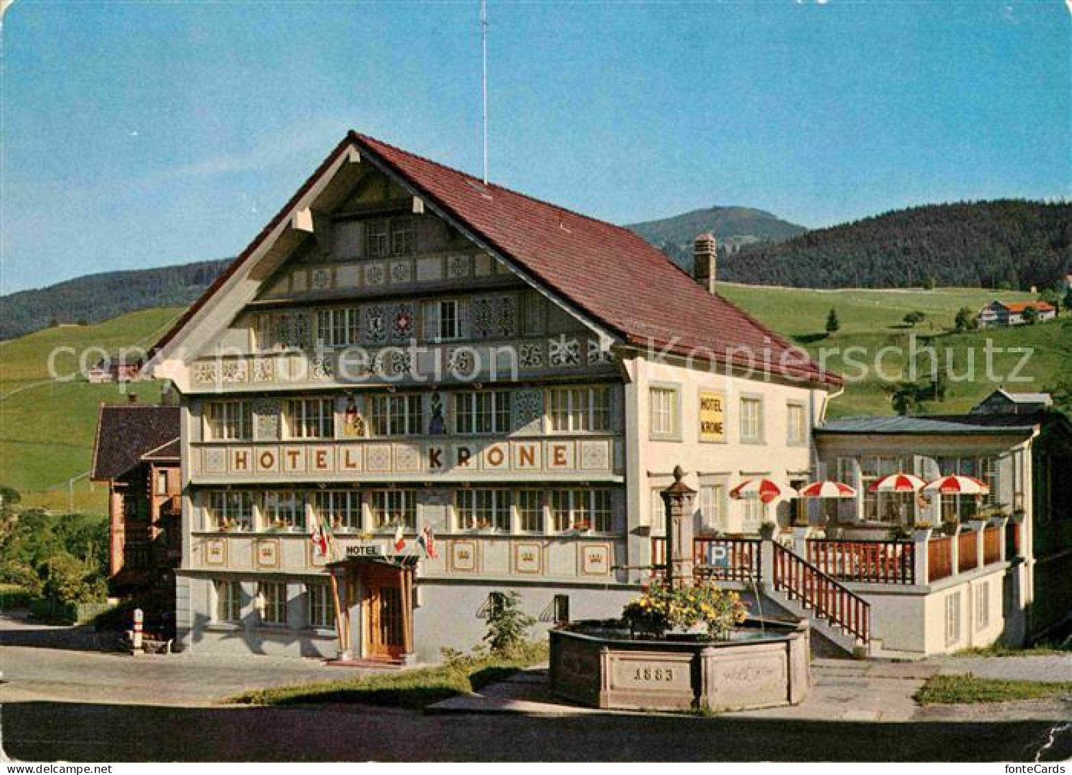 12713633 Urnaesch AR Hotel Krone Urnaesch AR - Autres & Non Classés