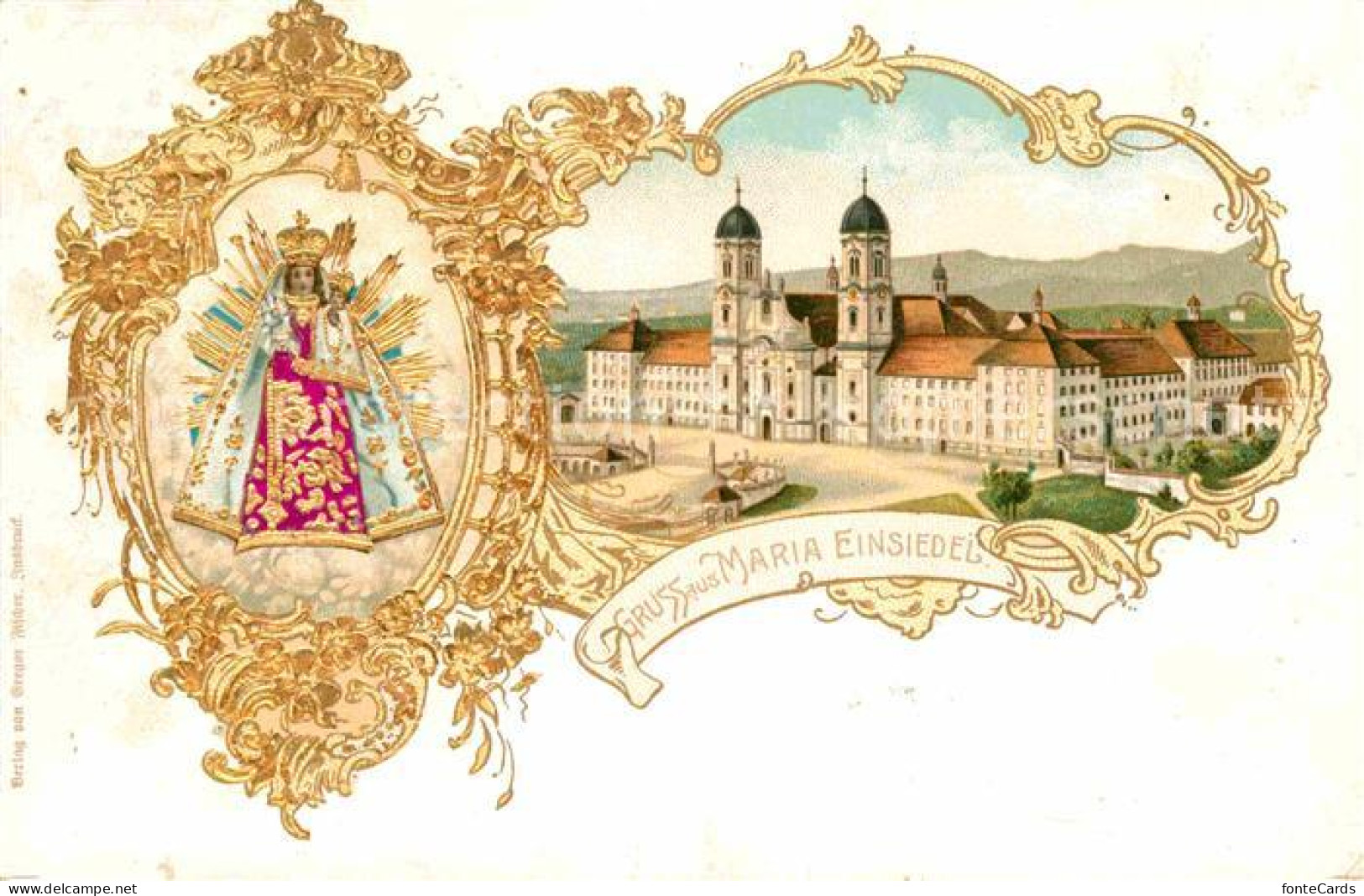 12712740 Einsiedeln SZ Kloster Maria Einsiedeln Einsiedeln SZ - Sonstige & Ohne Zuordnung