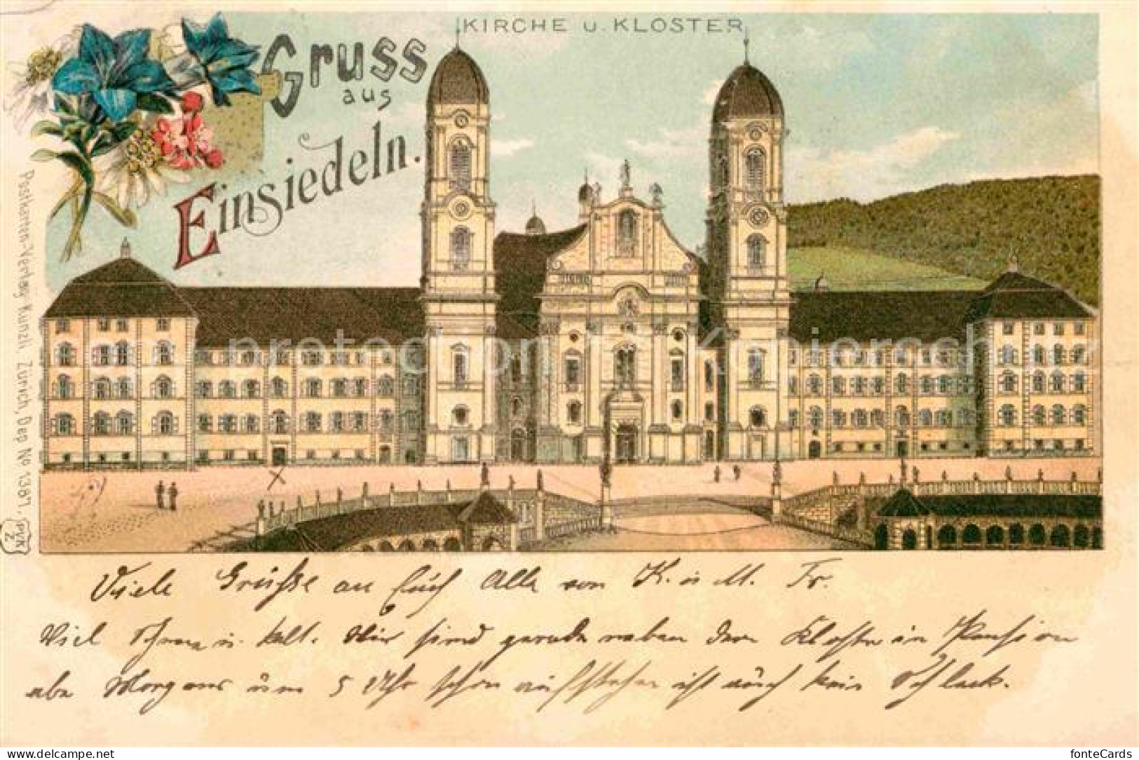 12712712 Einsiedeln SZ Kloster Kirche Einsiedeln SZ - Sonstige & Ohne Zuordnung