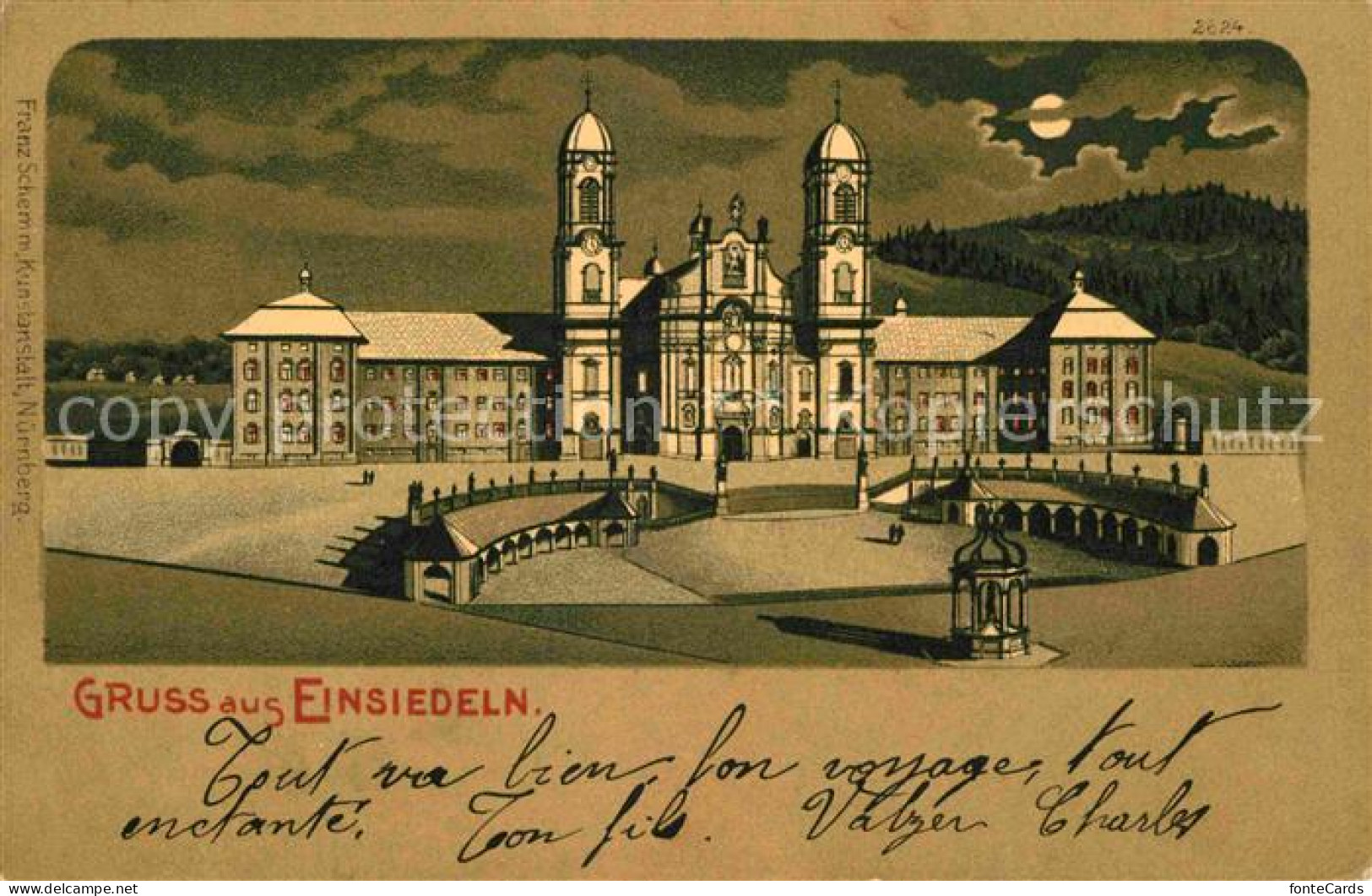 12712704 Einsiedeln SZ Kloster Einsiedeln SZ - Andere & Zonder Classificatie