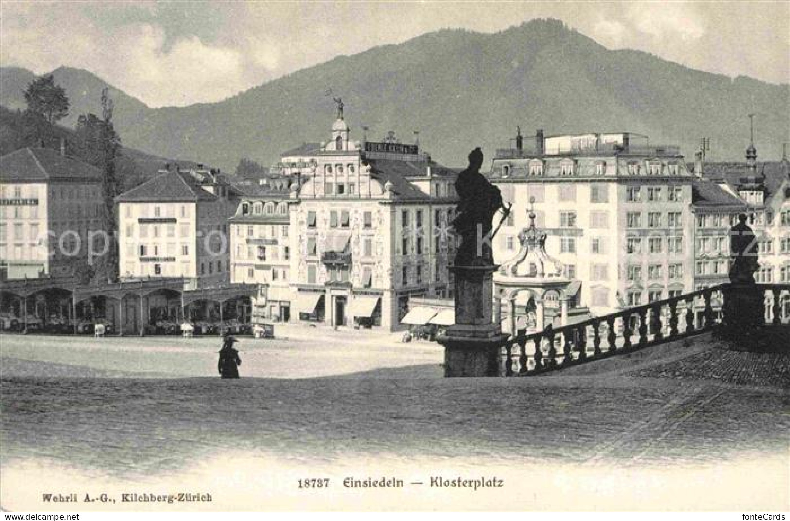 12712703 Einsiedeln SZ Klosterplatz Einsiedeln SZ - Andere & Zonder Classificatie