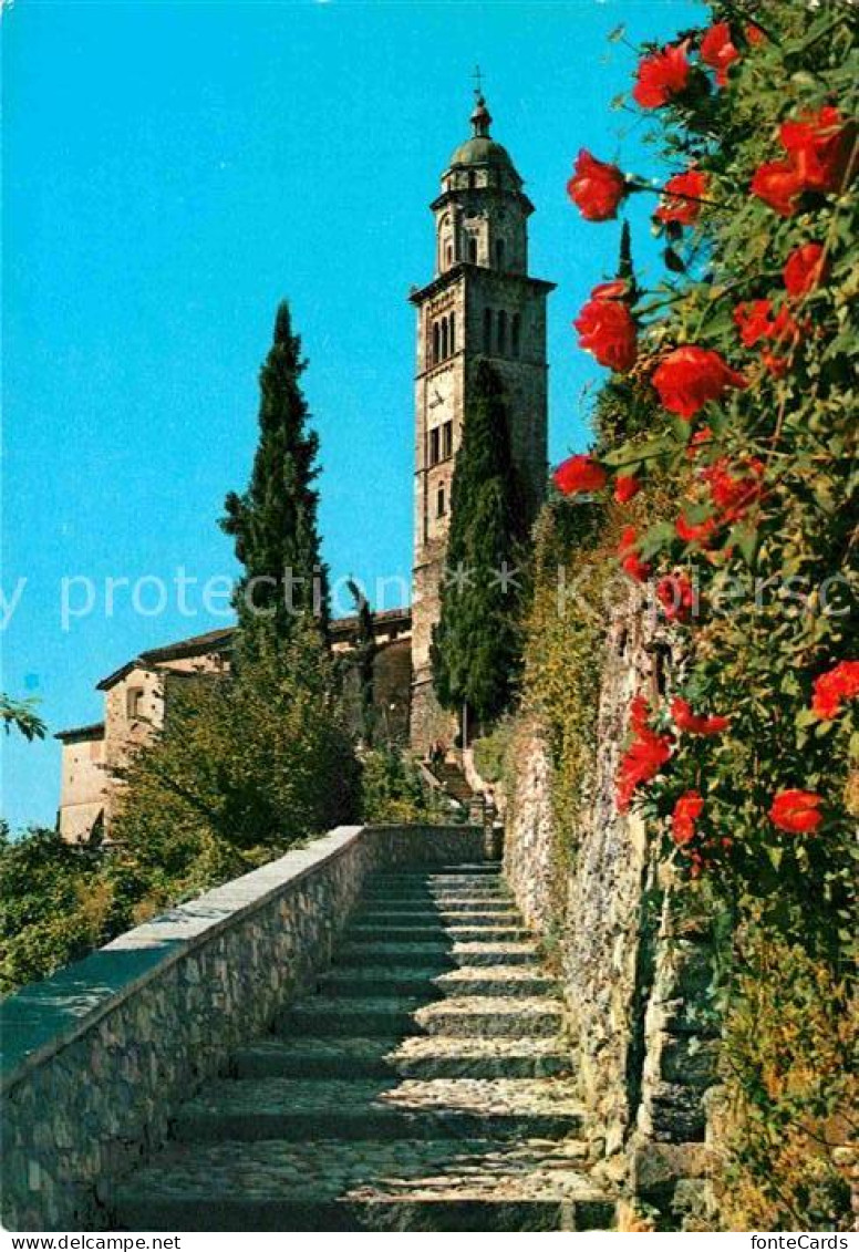 12711848 Morcote TI Lago Die Lugano Chiesa Di Santa Maria Morcote - Autres & Non Classés