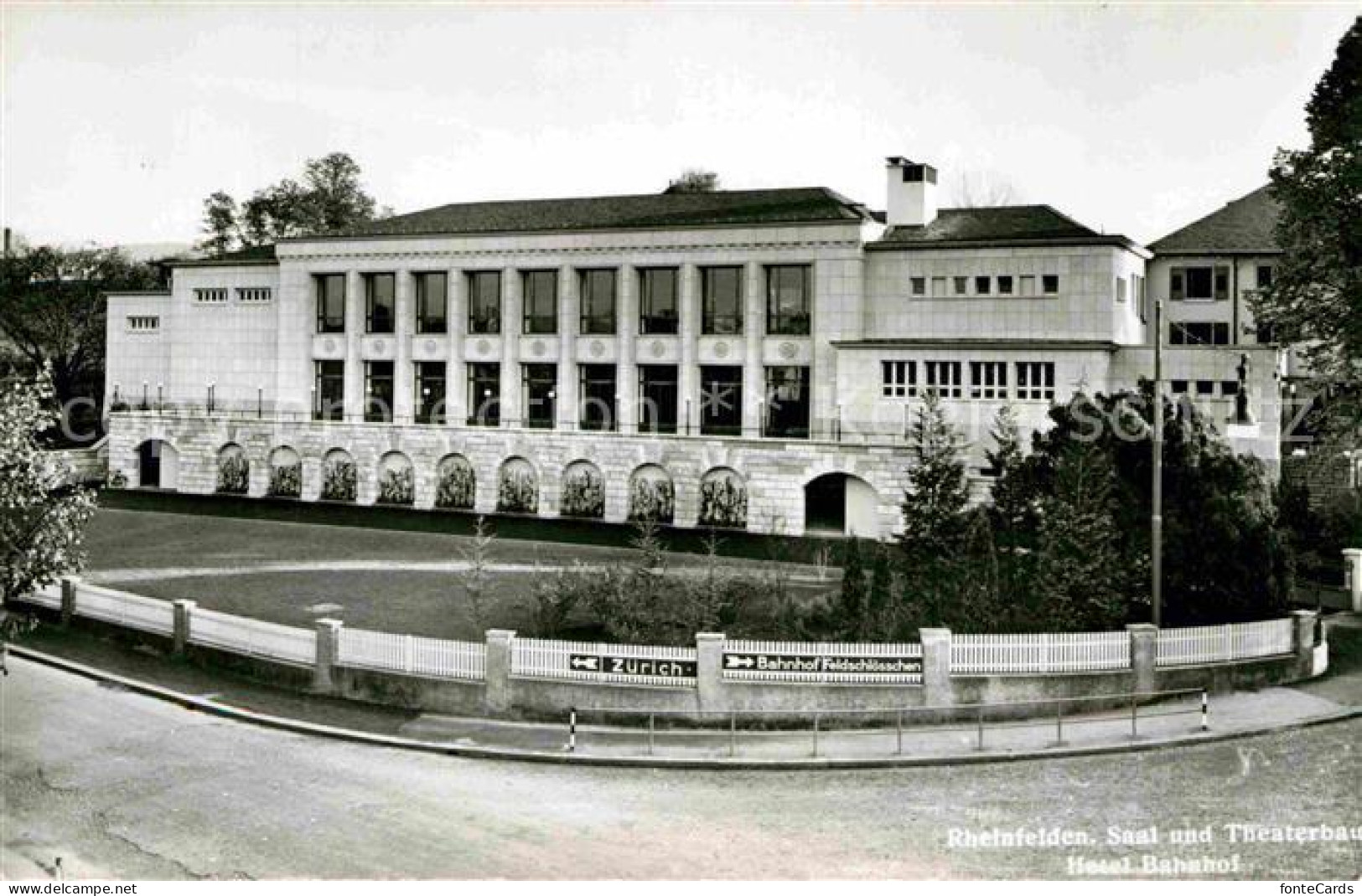 12711221 Rheinfelden AG Saal- Und Theaterbau Hotel Bahnhof Rheinfelden - Sonstige & Ohne Zuordnung