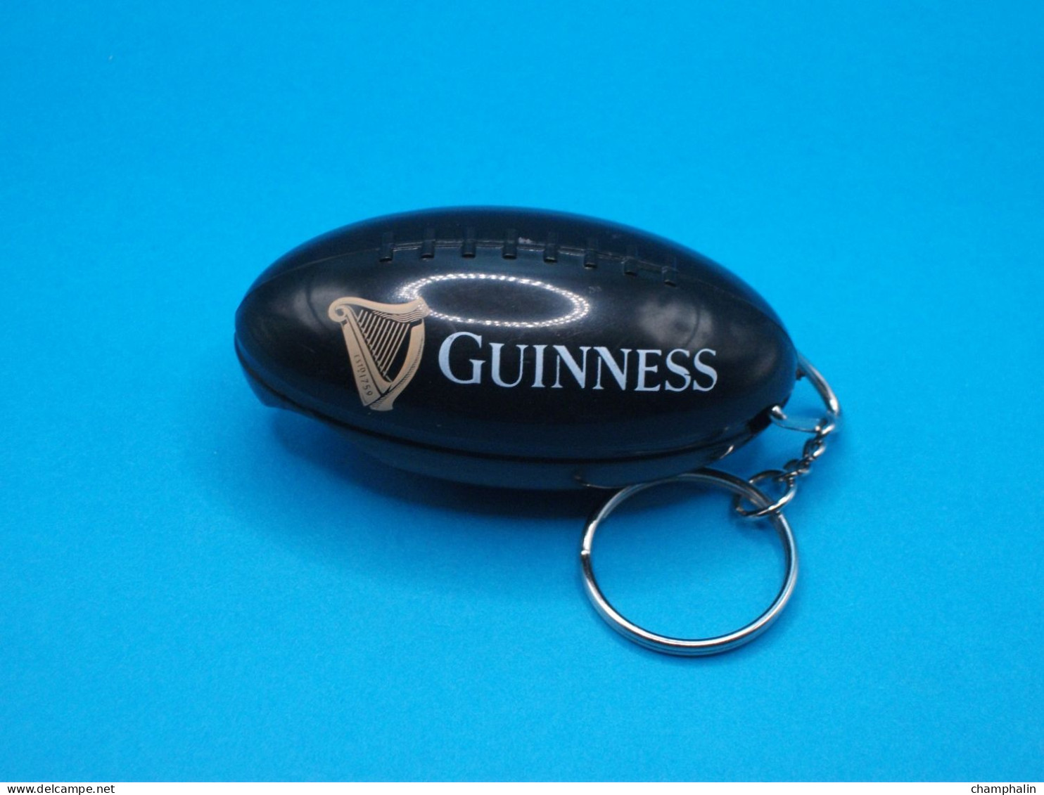 Porte-clé Plastique - Bière Guinness - Ballon De Rugby Décapsuleur - Schlüsselanhänger