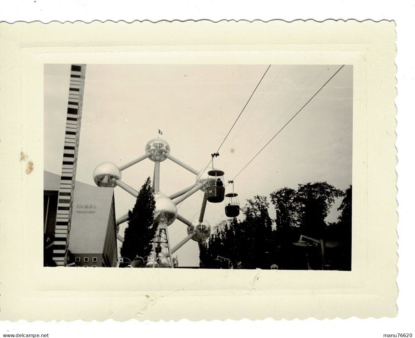 Ref 1 - Photo : Exposition Universelle à Bruxelles En 1958 - Belgique . - Europe