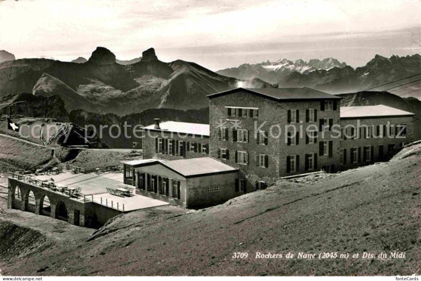 12707500 Rochers De Naye Et Dts. Du Midi Rochers De Naye - Other & Unclassified