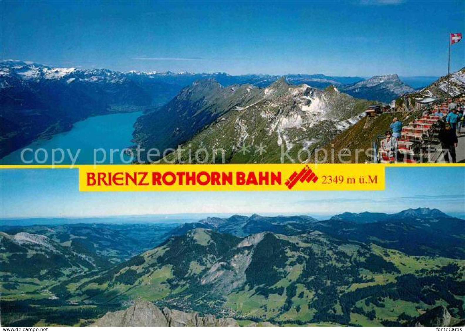 12706344 Brienz-Rothornbahn Brienz Am See  Brienz-Rothornbahn - Otros & Sin Clasificación