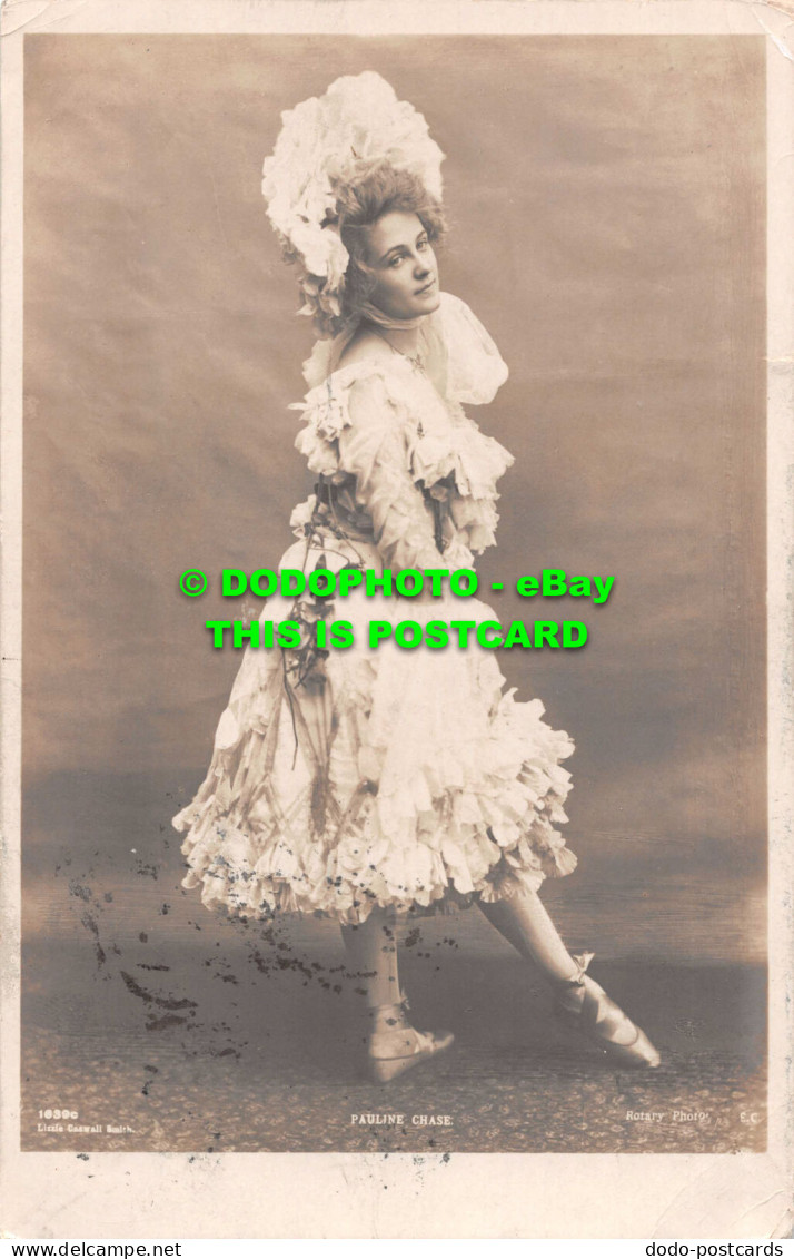 R536049 Pauline Chase. Rotary Photo. Lizzie Caswall Smith. 1904 - Mundo