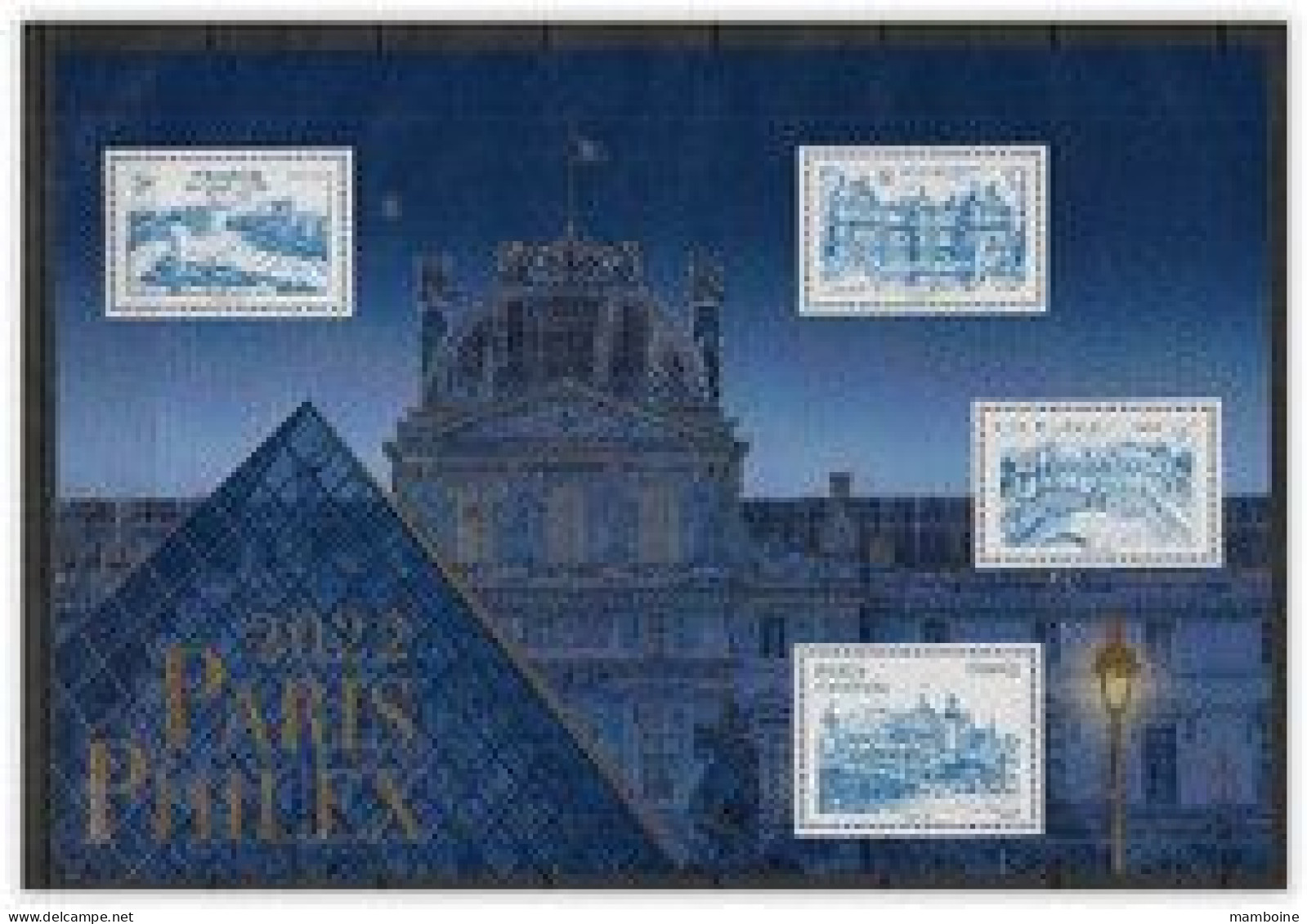 France  2022  . Paris  N° F5595  Neuf  XX  Feuillet - Unused Stamps