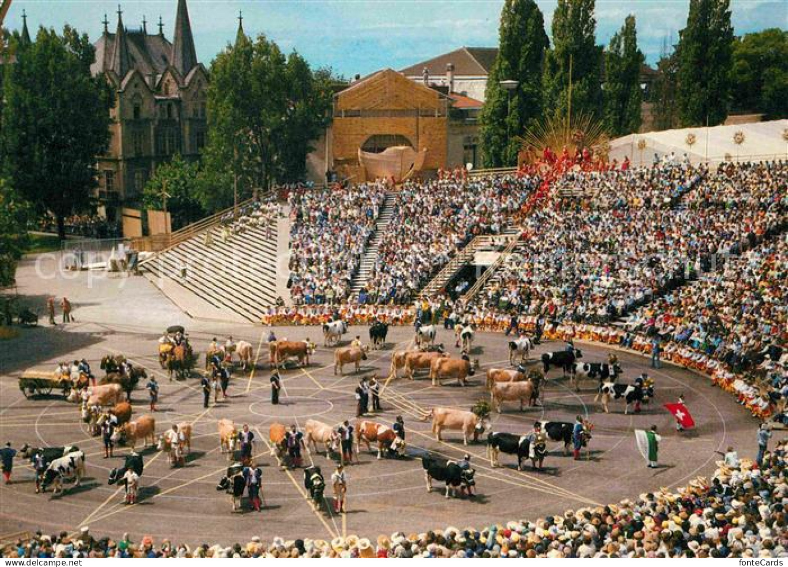 12691280 Vevey VD Fete Des Vignerons No 17 L'Ete Vevey - Autres & Non Classés