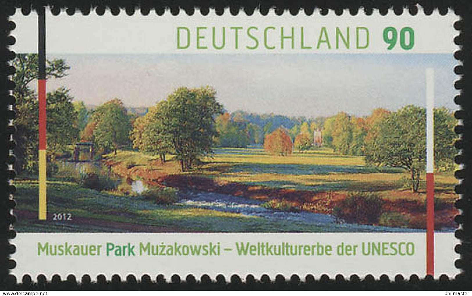 2944 UNESCO-Welterbe: Muskauer Park ** - Unused Stamps