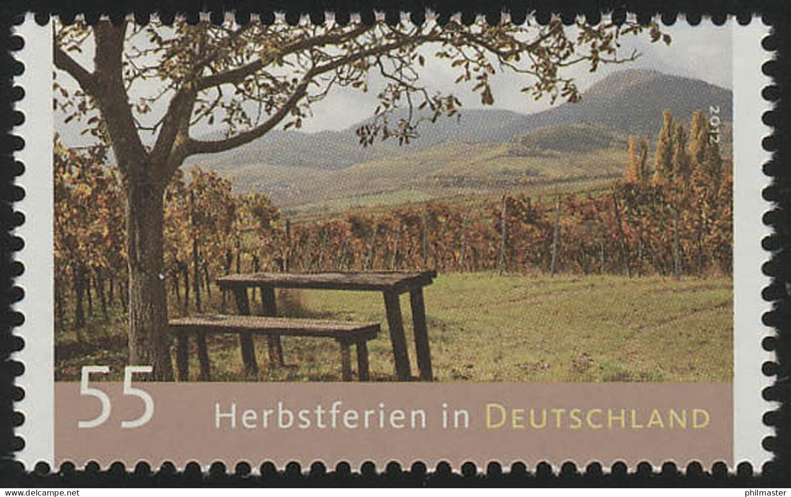 2953 Post: Herbstferien ** - Ongebruikt