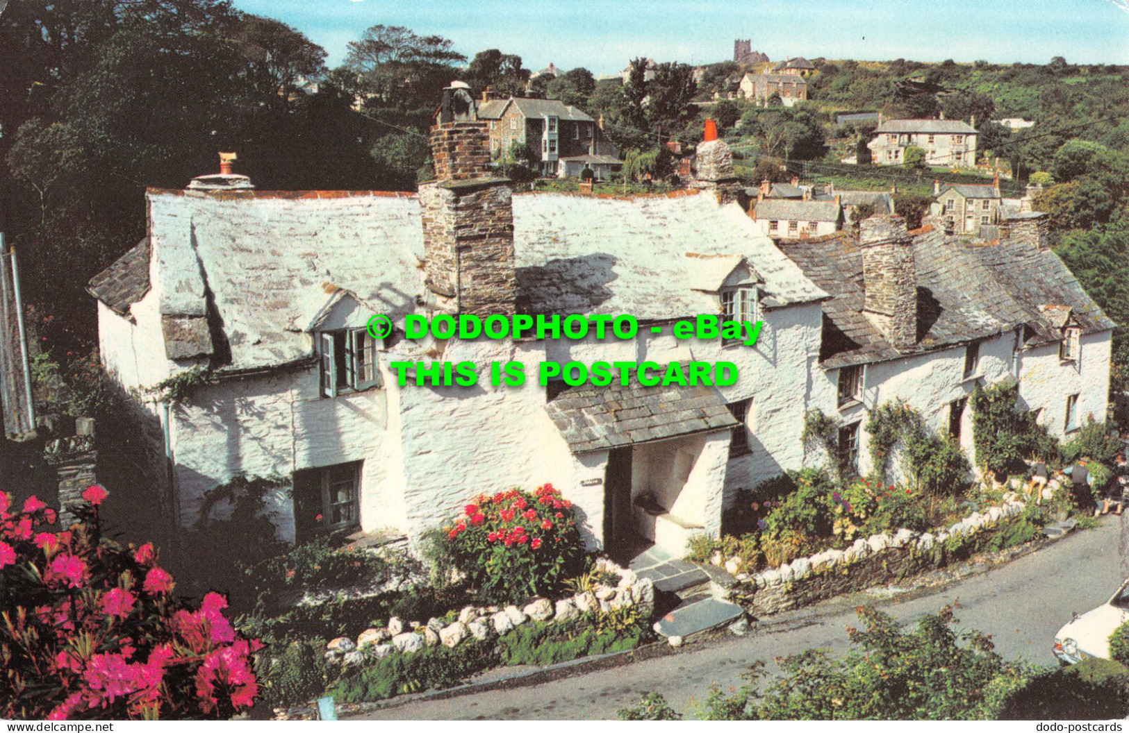 R536497 Boscastle. The Village. 14 Th Century Cottages. Photo Precision Limited. - Welt