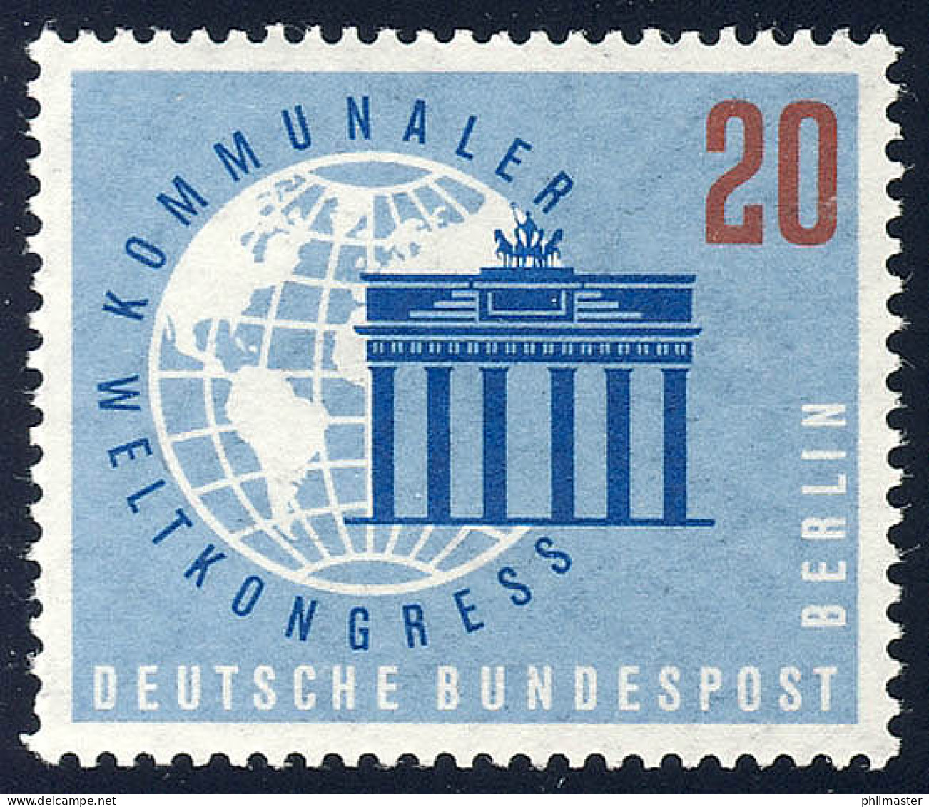 189 Kommunaler Weltkongress ** - Unused Stamps