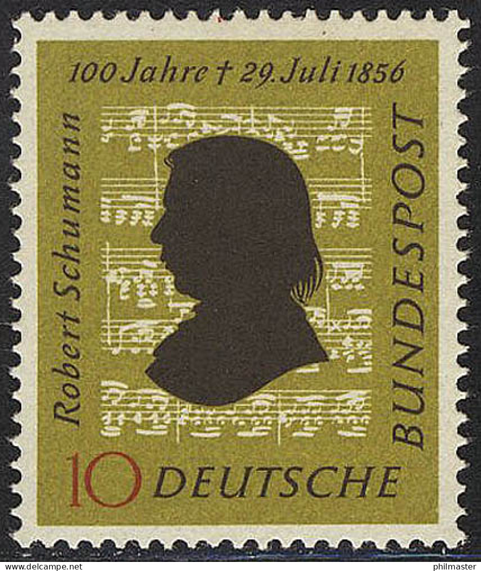 234 Robert Schumann ** Postfrisch - Ongebruikt