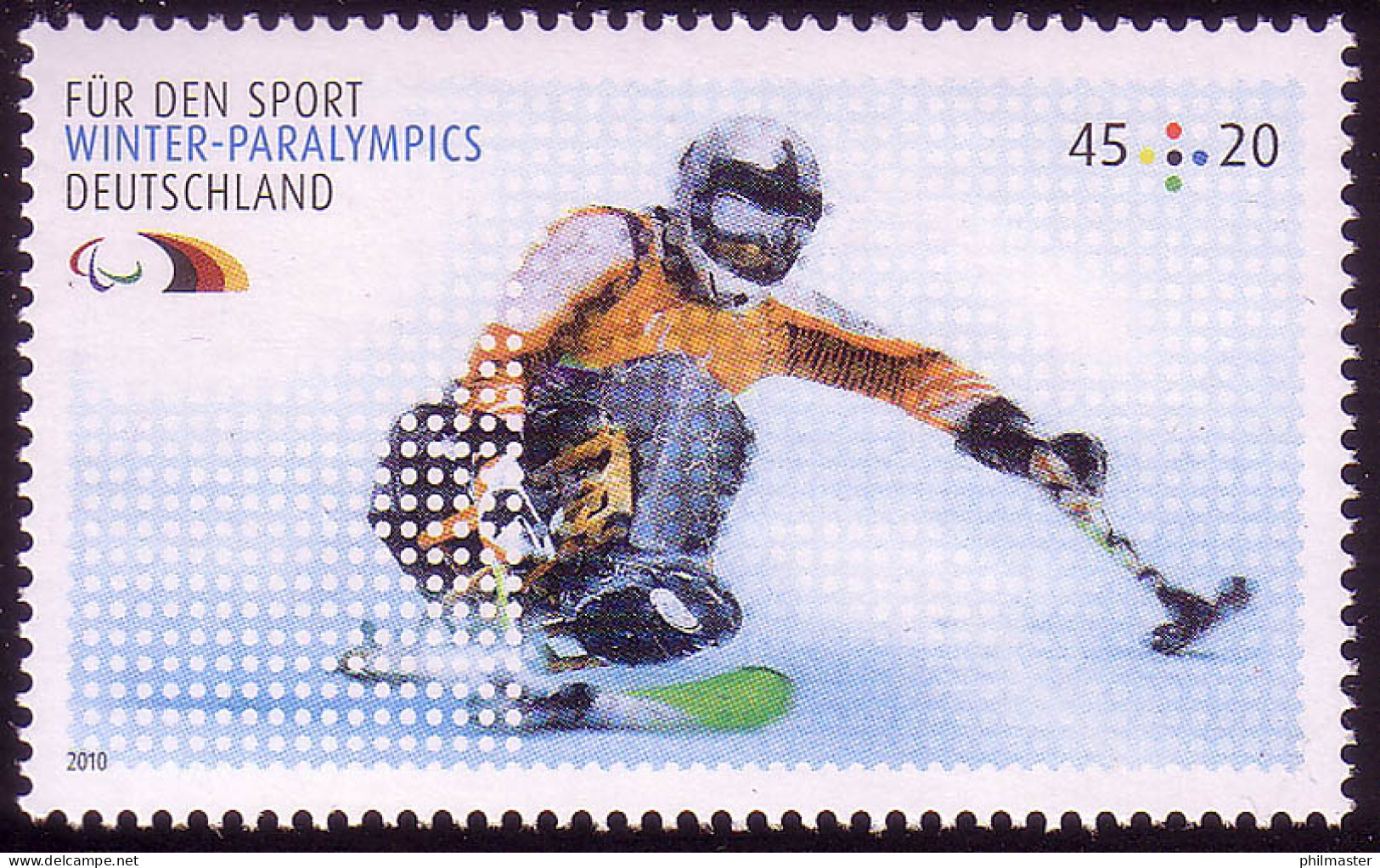 2781 Sporthilfe 45+20 C Ski Alpin ** - Nuovi