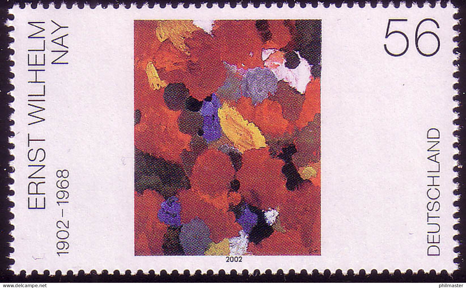 2267 Ernst Wilhelm Nay ** Postfrisch - Unused Stamps