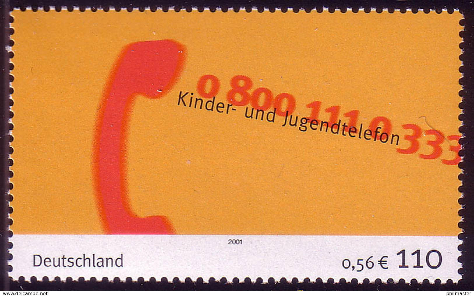 2164 Kinder- Und Jugendtelefon ** Postfrisch - Nuevos