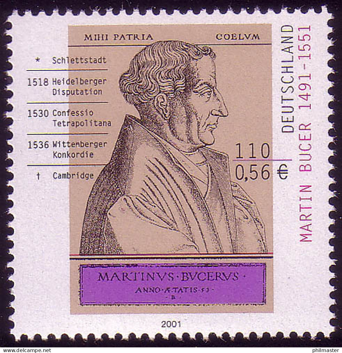 2169 Martin Bucer ** Postfrisch - Neufs