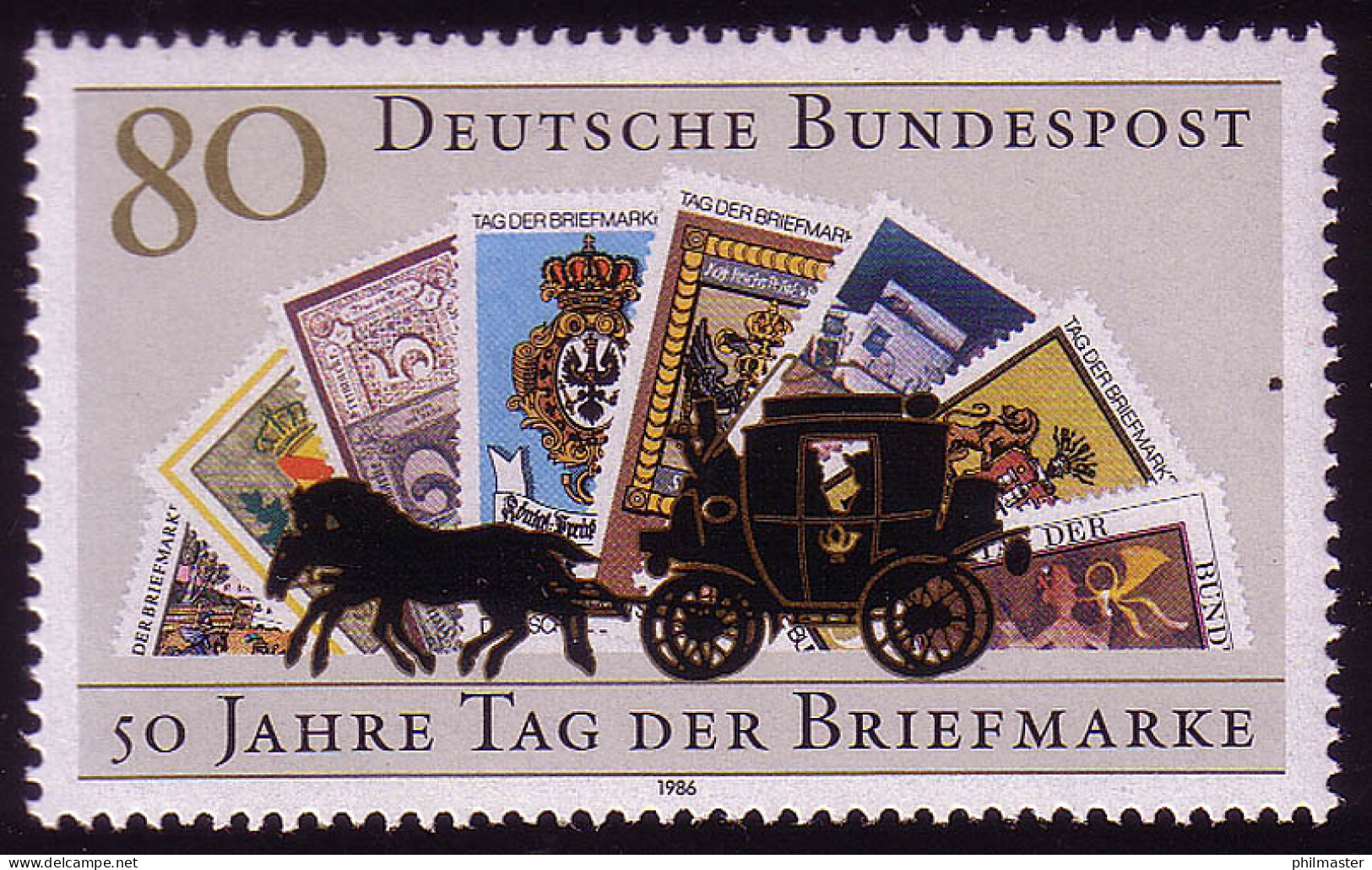 1300 Tag Der Briefmarke ** Postfrisch - Ongebruikt