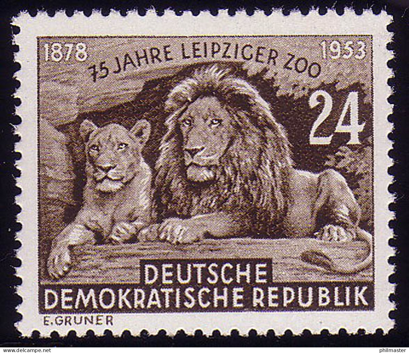 397 Leipziger Zoo ** - Unused Stamps