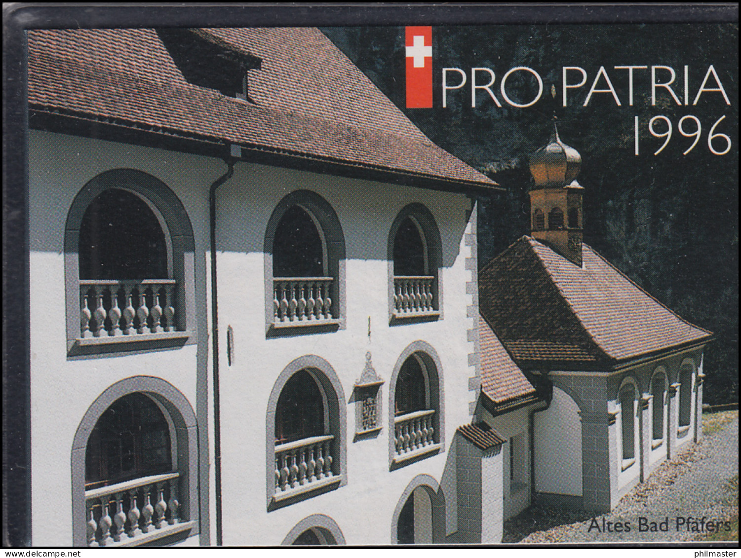 Schweiz Markenheftchen 0-105, Pro Patria Barockbad Pfäfers 1996, ** - Carnets