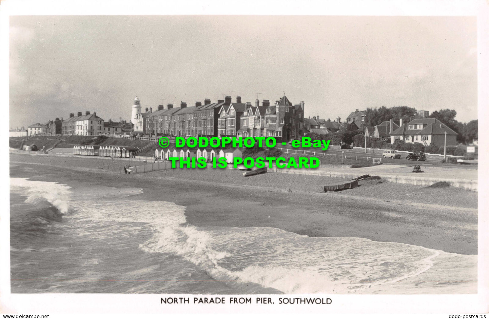 R536513 Southwold. North Parade From Pier. F. Jenkins. RP - World