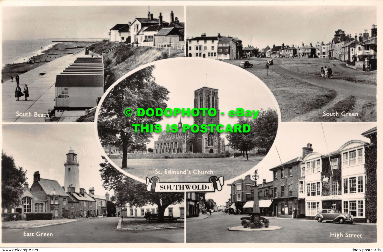 R536516 Southwold. South Beach. J. Salmon. RP. Multi View - World