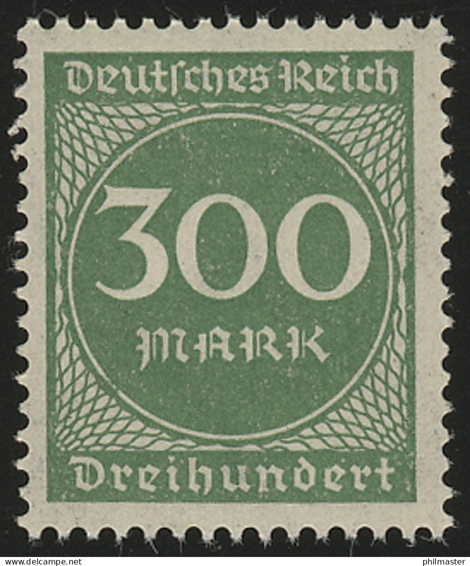 270 Ziffern Im Kreis 300 M ** - Unused Stamps