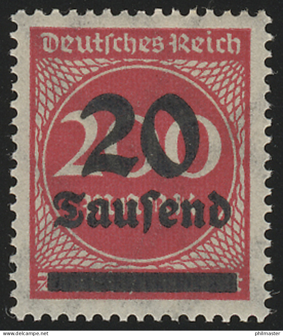 282I Ziffern Im Kreis 20 Tsd Auf 200 M ** - Unused Stamps